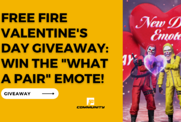 Free Fire Valentine’s Day Giveaway: Win the “What a Pair” Emote!